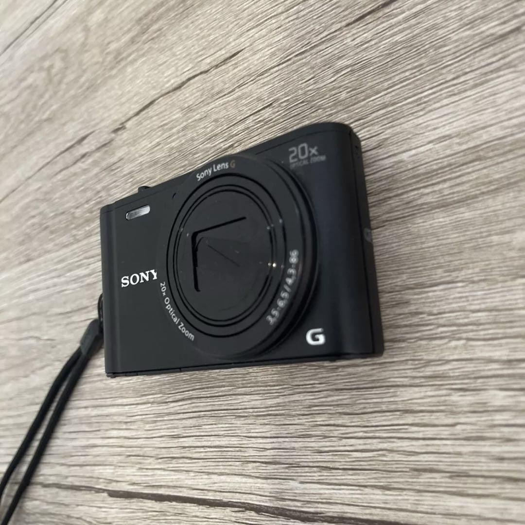 1663.SONY Cyber Shot DSC-WX350 ブラック 美品