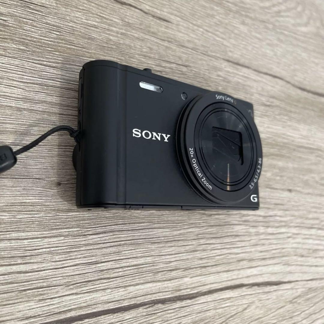 1663.SONY Cyber Shot DSC-WX350 ブラック 美品