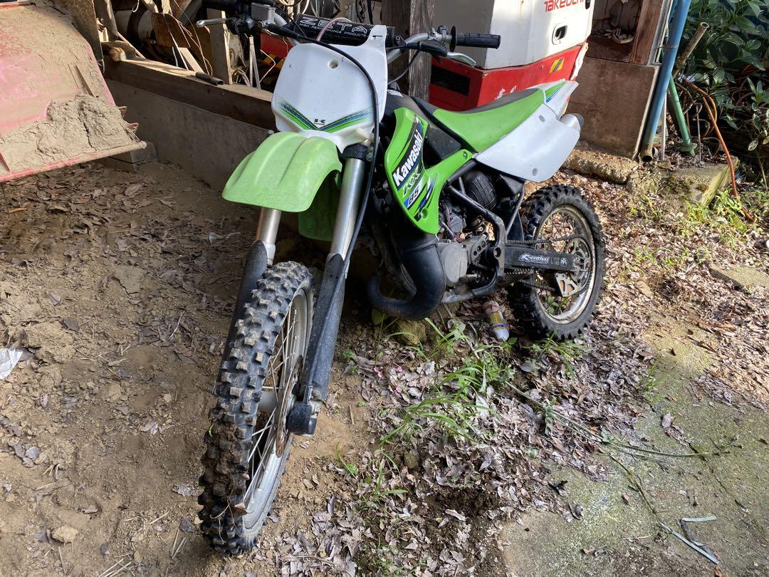 カワサキ　kx85ラージ 引取り限定　待ち合わせの場所などまでは運べます！