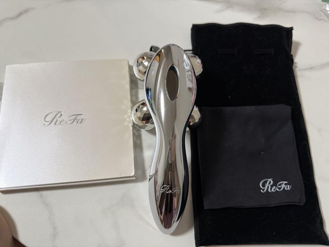 2本セット】未使用品 ReFa 美顔ローラー シルバー 専用ケース付き