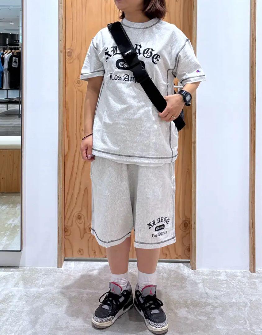 新品　XLARGE Champion SHORT PANTS エクストララージ