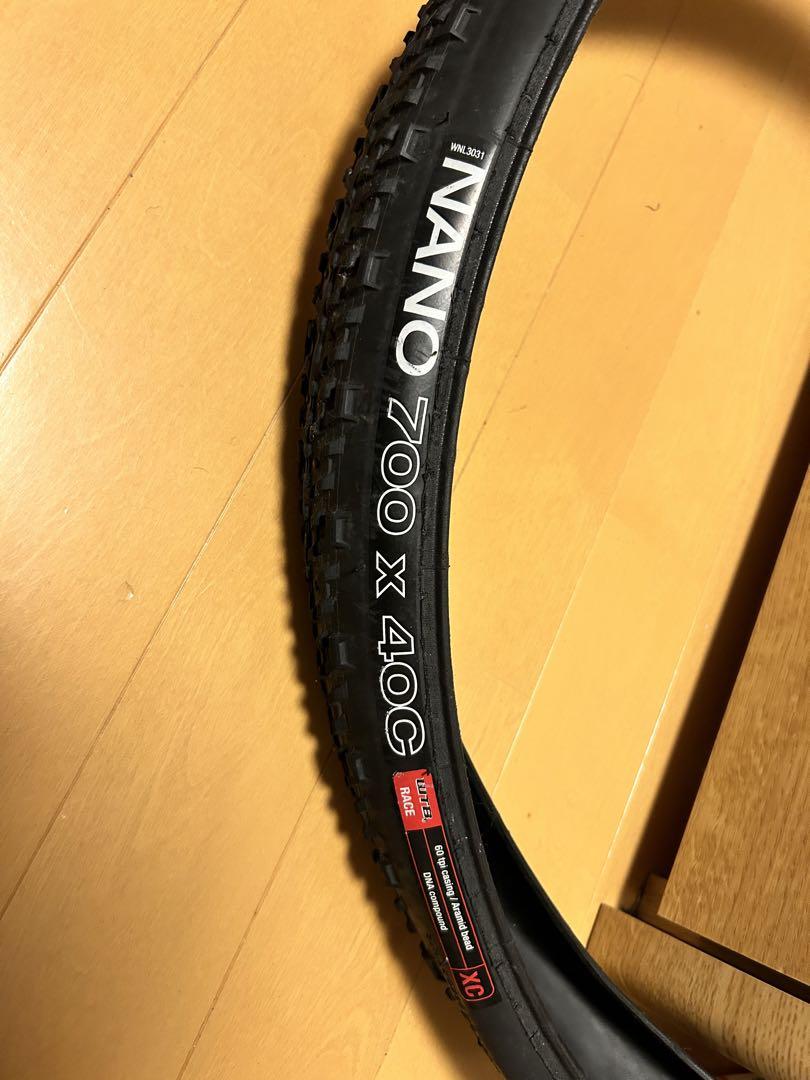 WTB NANO 700 x 40C クリンチャータイヤ 2本セット