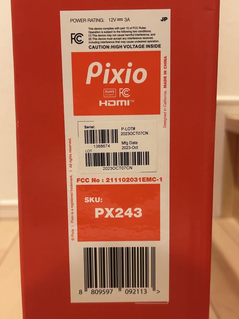 Pixis px243モニター HDMI USB-C 接続