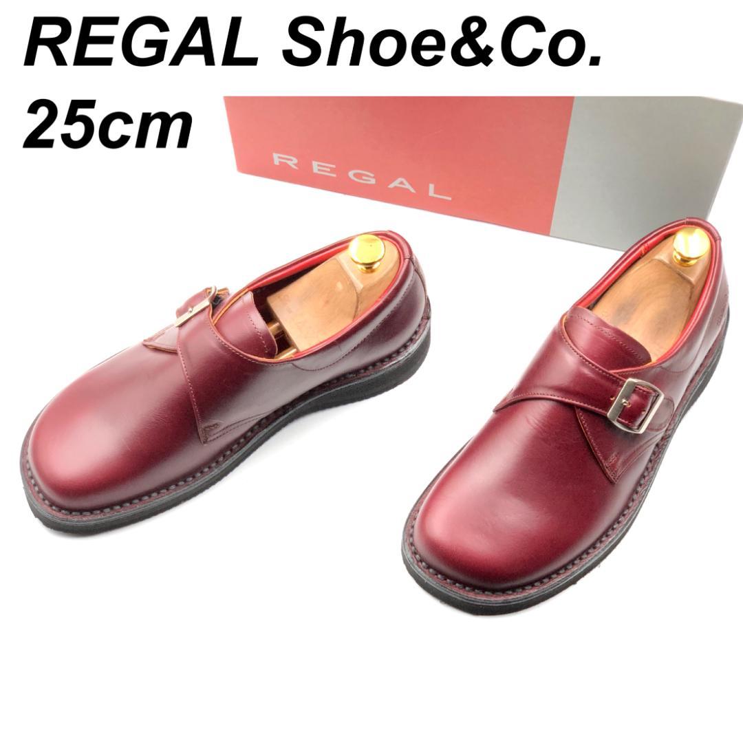 未使用 REGAL Shoe & Co. 25cm 807S モンクストラップ