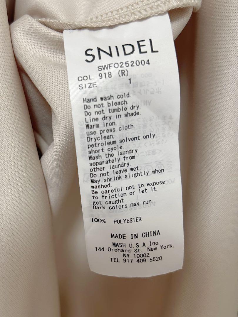 SNIDEL Sustainable20周年プリントワンピース R 1