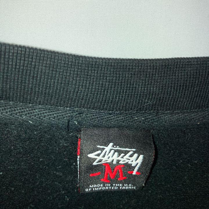希少　stussy Sロゴ　デカロゴ　スウェット　M 希少stussy SロゴデカロゴスウェットM