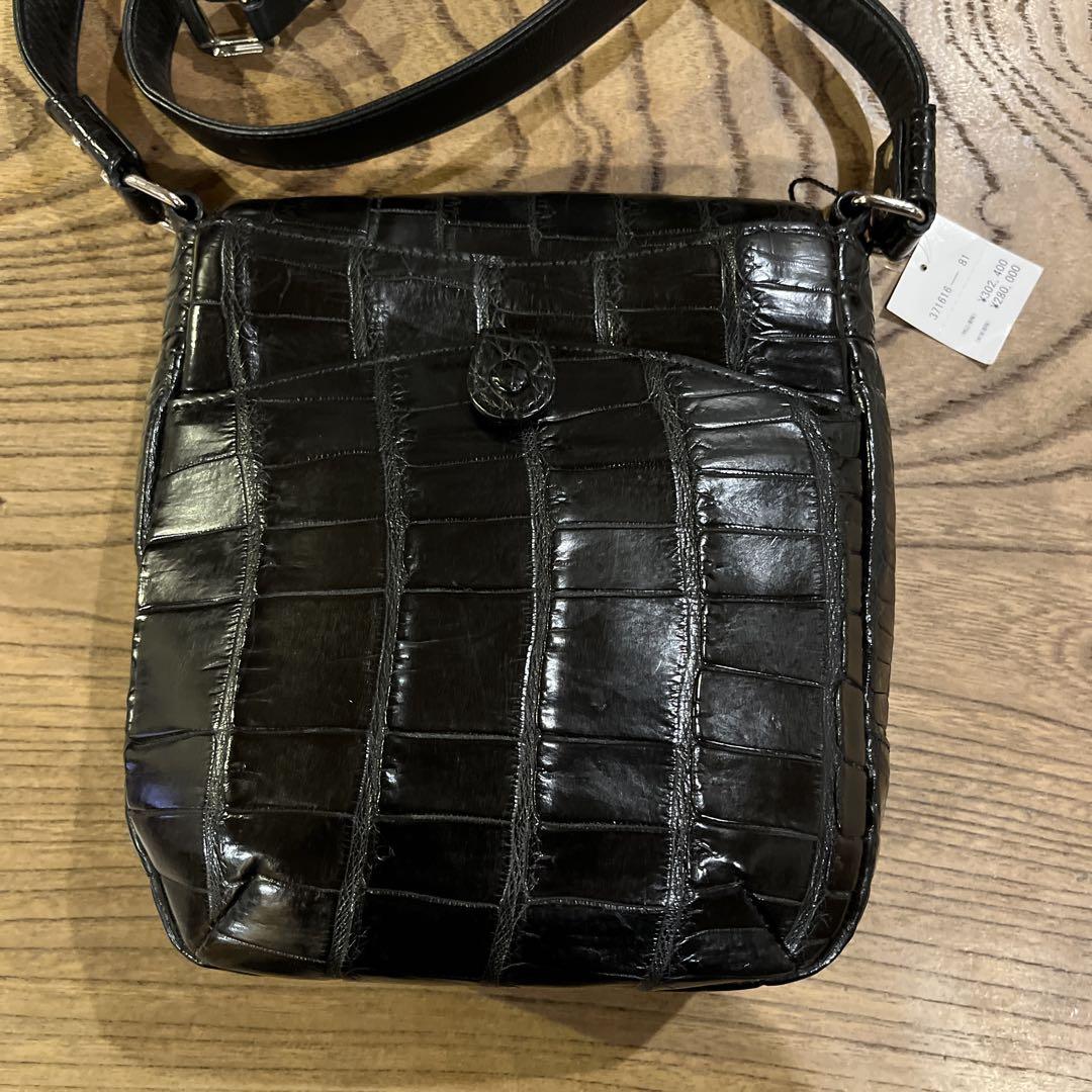 新品未使用】GRES グレ JRA認定 マットクロコダイル ショルダー