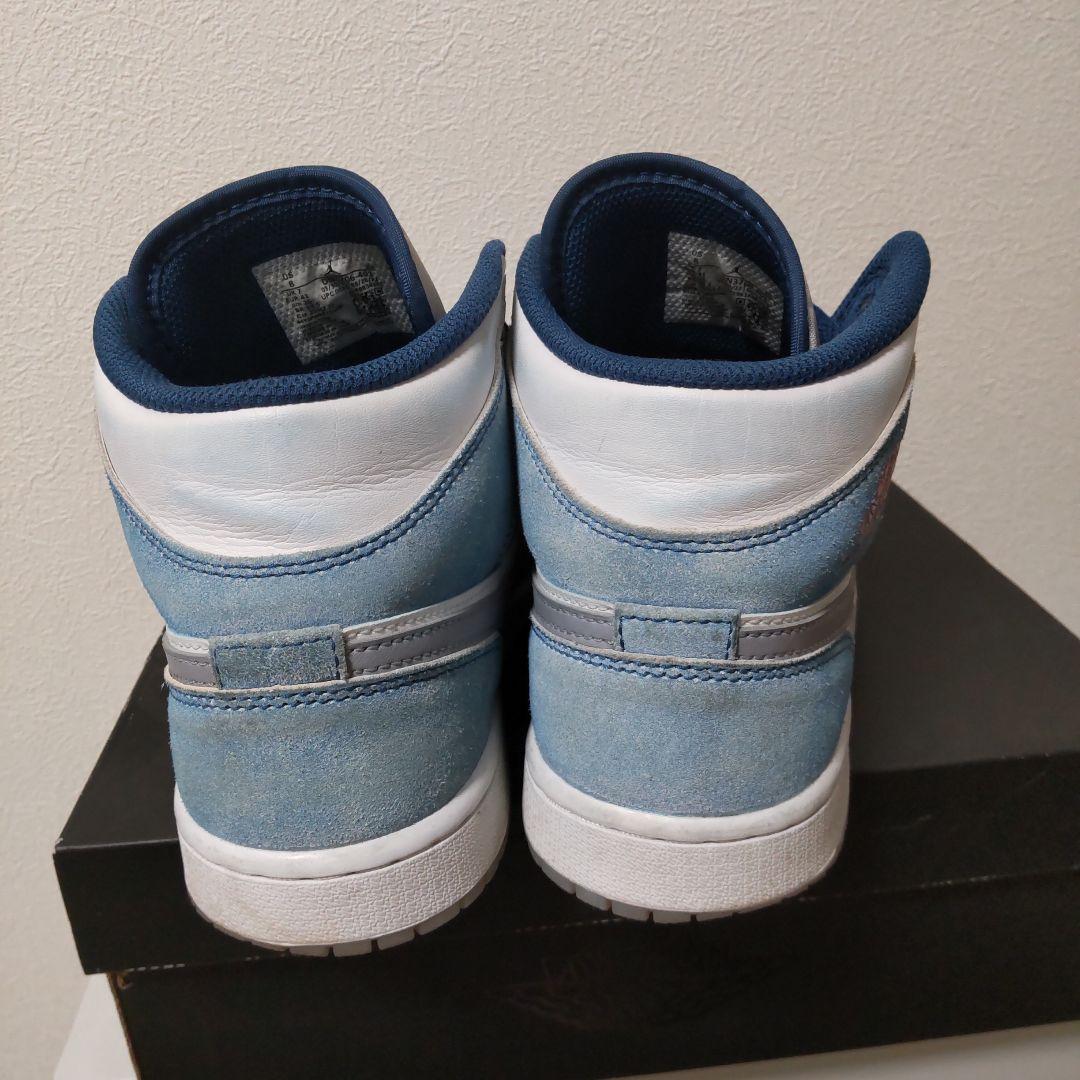 Nike ナイキ エアジョーダン1 ミッド SE ホワイトハイパーロイヤルレッド