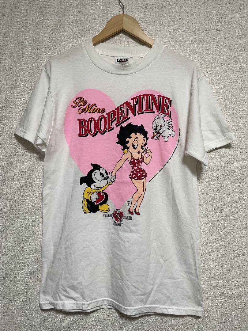 希少 BETTY BOOP Tシャツ 白 90s
