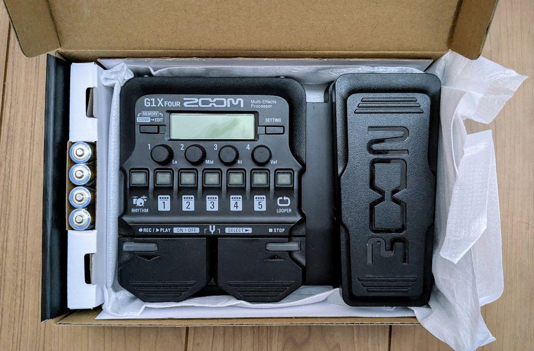 ZOOM G1X FOUR マルチエフェクトプロセッサー