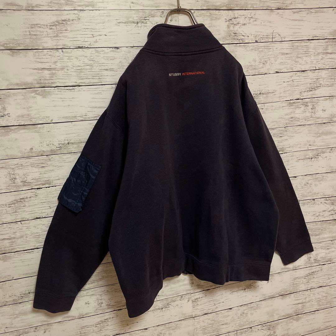 フルジップスウェットL STUSSY