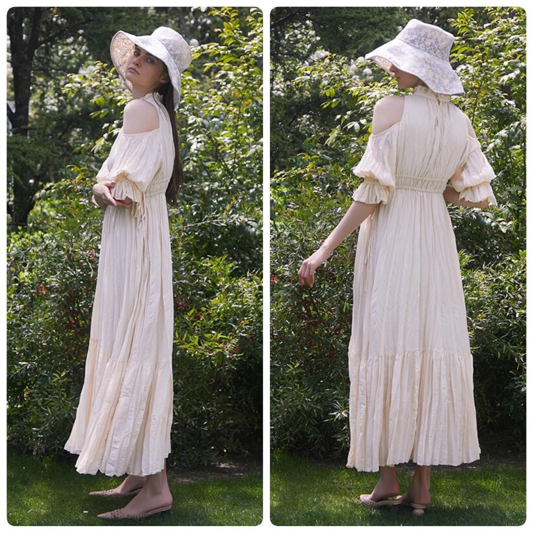 送料無料カード決済可能 美品 エイミー ワッシャープリーツオフ