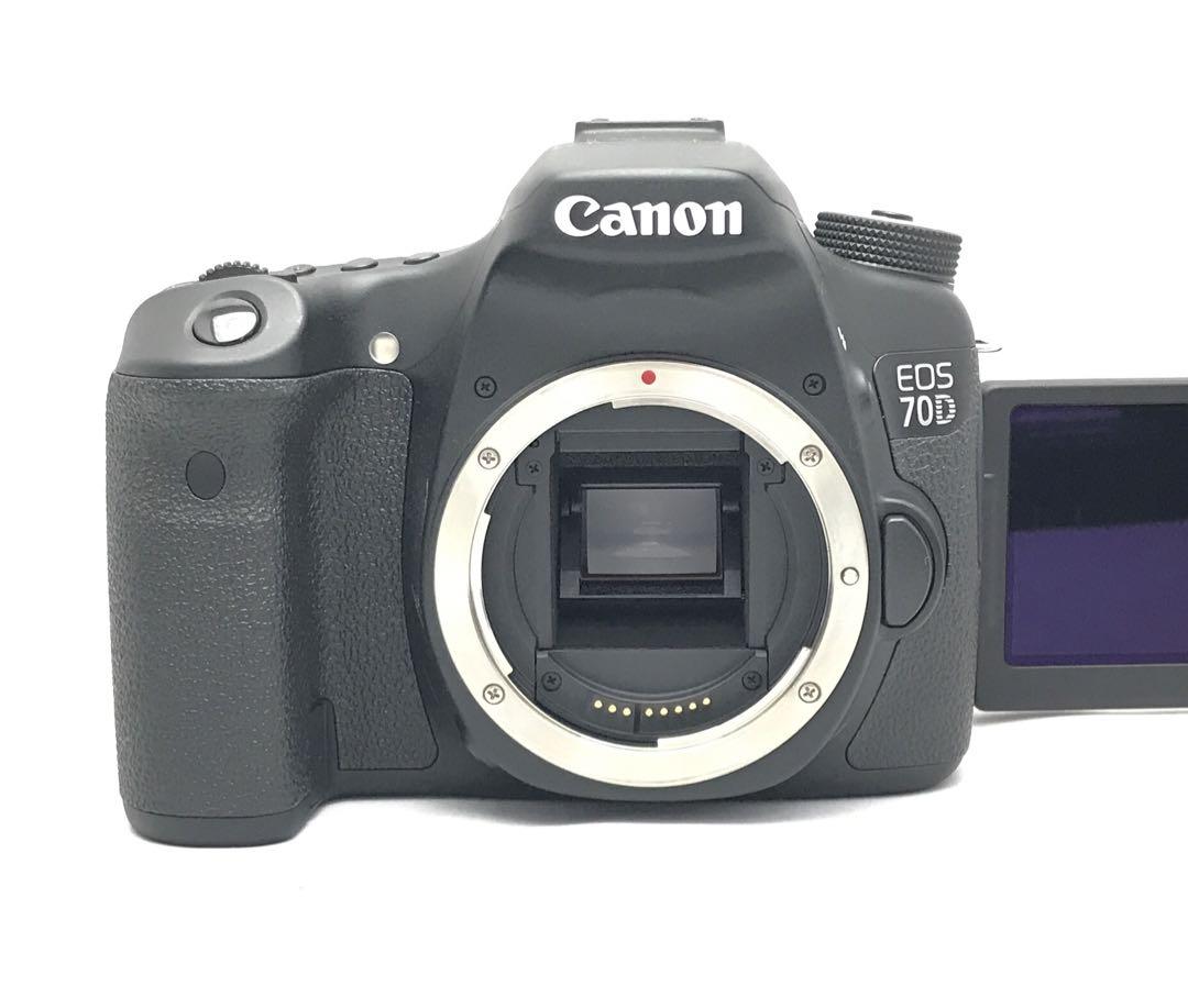 極美品　Canon EOS 70D ダブルズームレンズセット♪安心フルセット