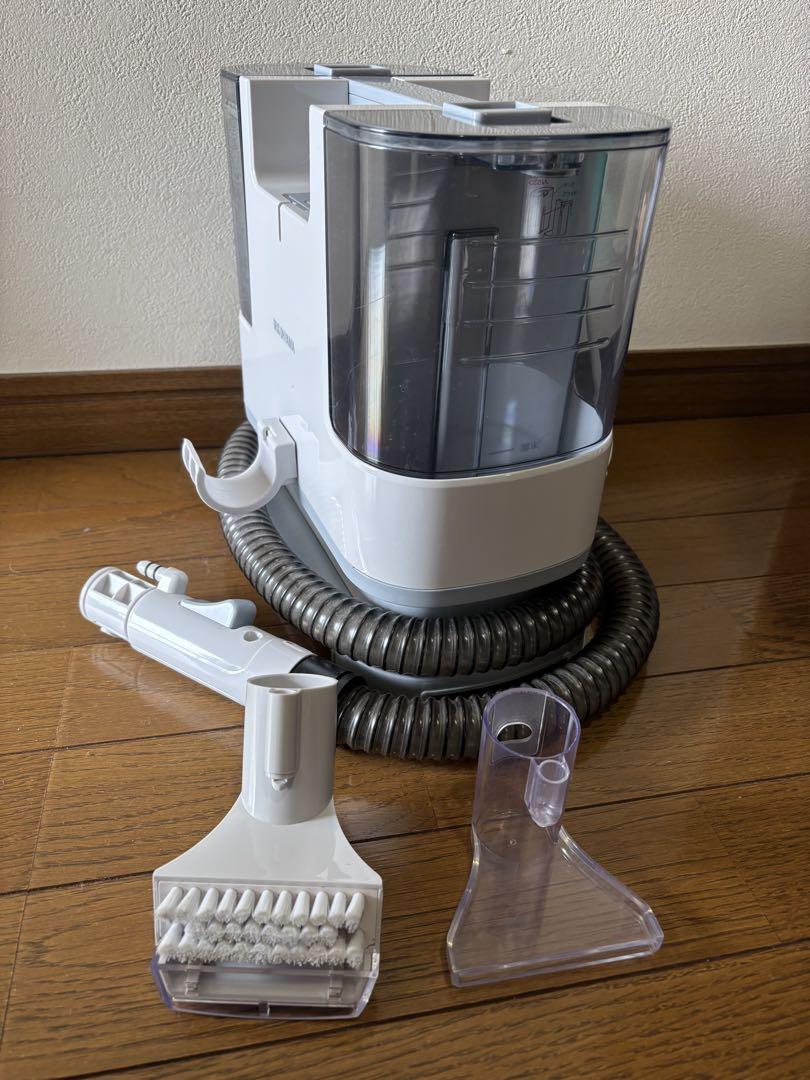 リンサークリーナー　自動散水　温水洗浄　カーペットクリーナー　RNS-P10