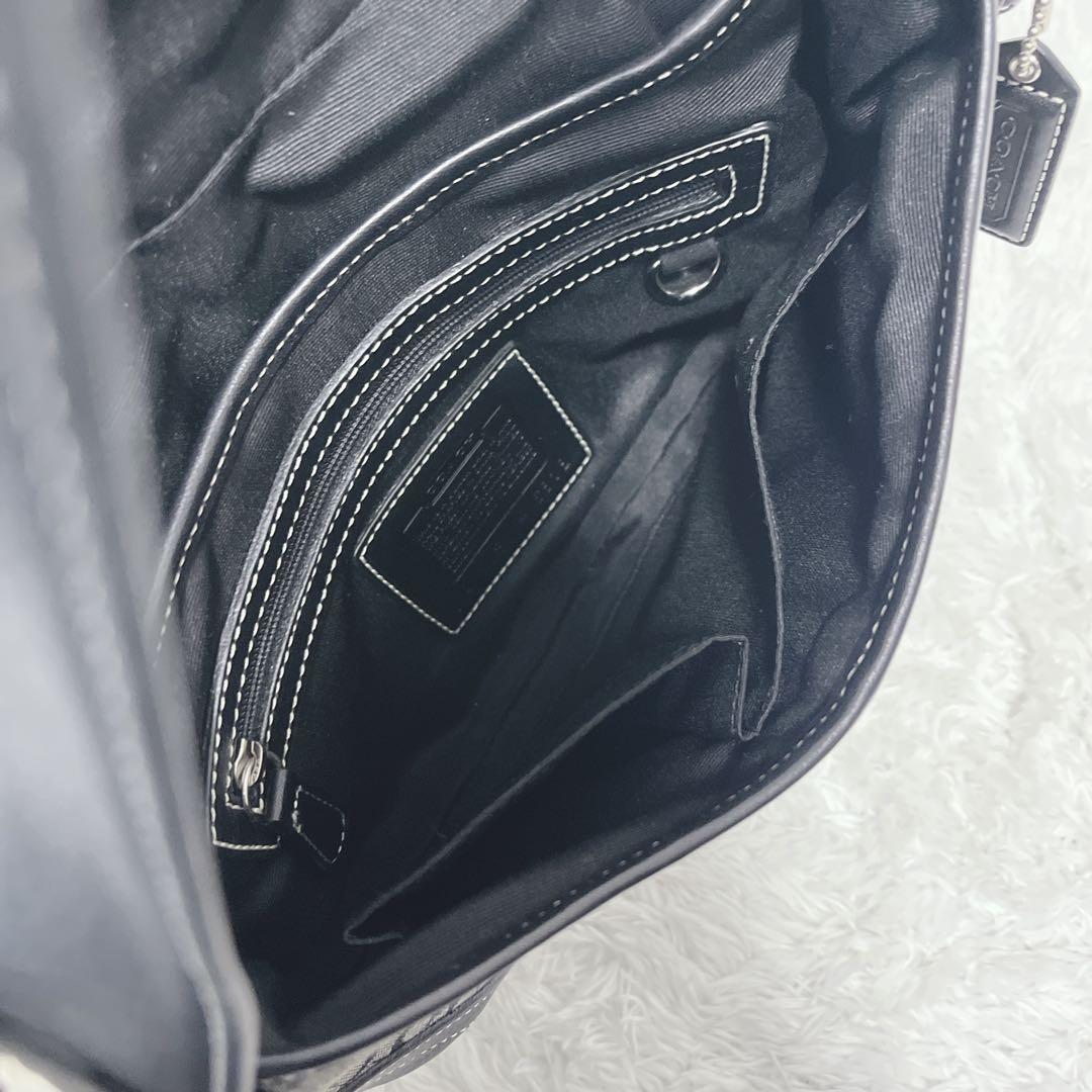 【美品】COACHコーチ SOHOソーホー ワンショルダーバッグ シグネチャー