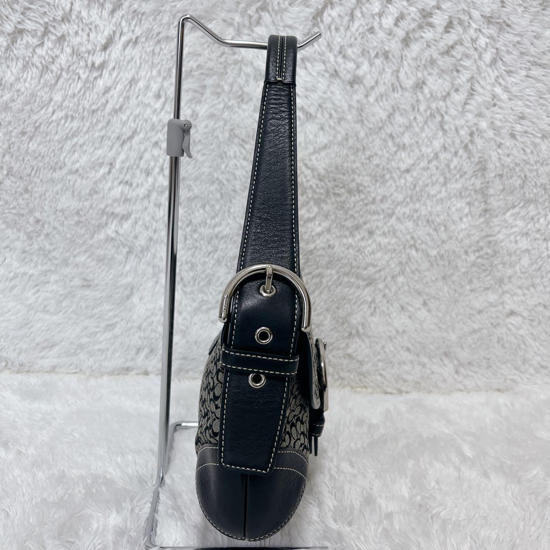 【美品】COACHコーチ SOHOソーホー ワンショルダーバッグ シグネチャー