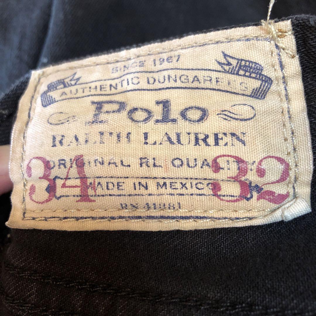 Polo Ralph Lauren ブラックデニム 34x32