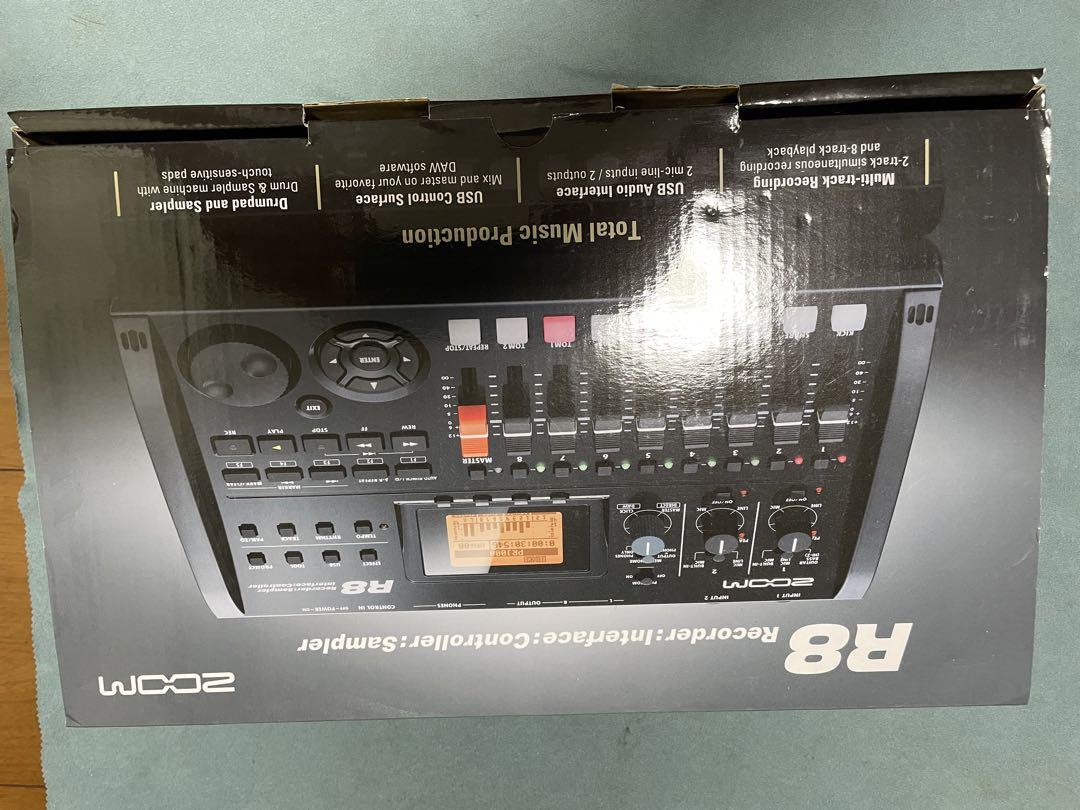 ZOOM R8 レコーディング・サンプラー