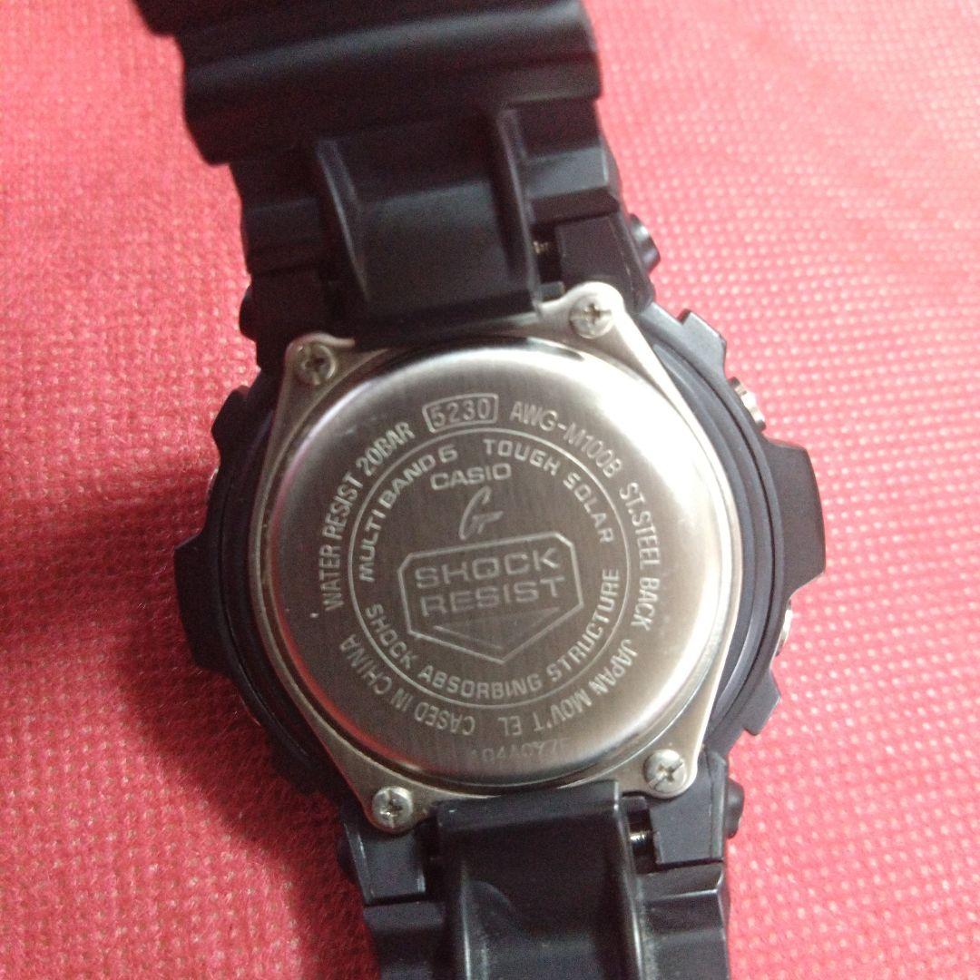 G-SHOCK　AWG-M100B電波ソーラー