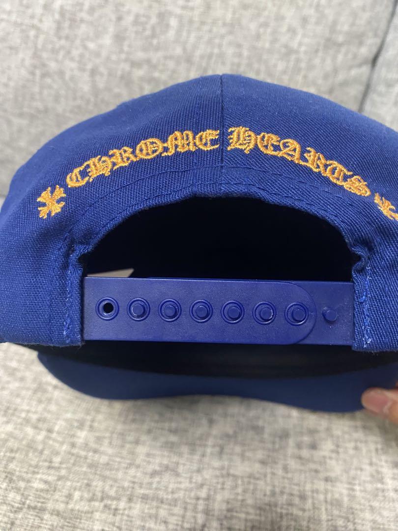 大人気！【Chrome Hearts】CH ベースボール キャップ 青系 Chrome Hearts - クロムハーツ CH HAT CH刺繍ベースボール