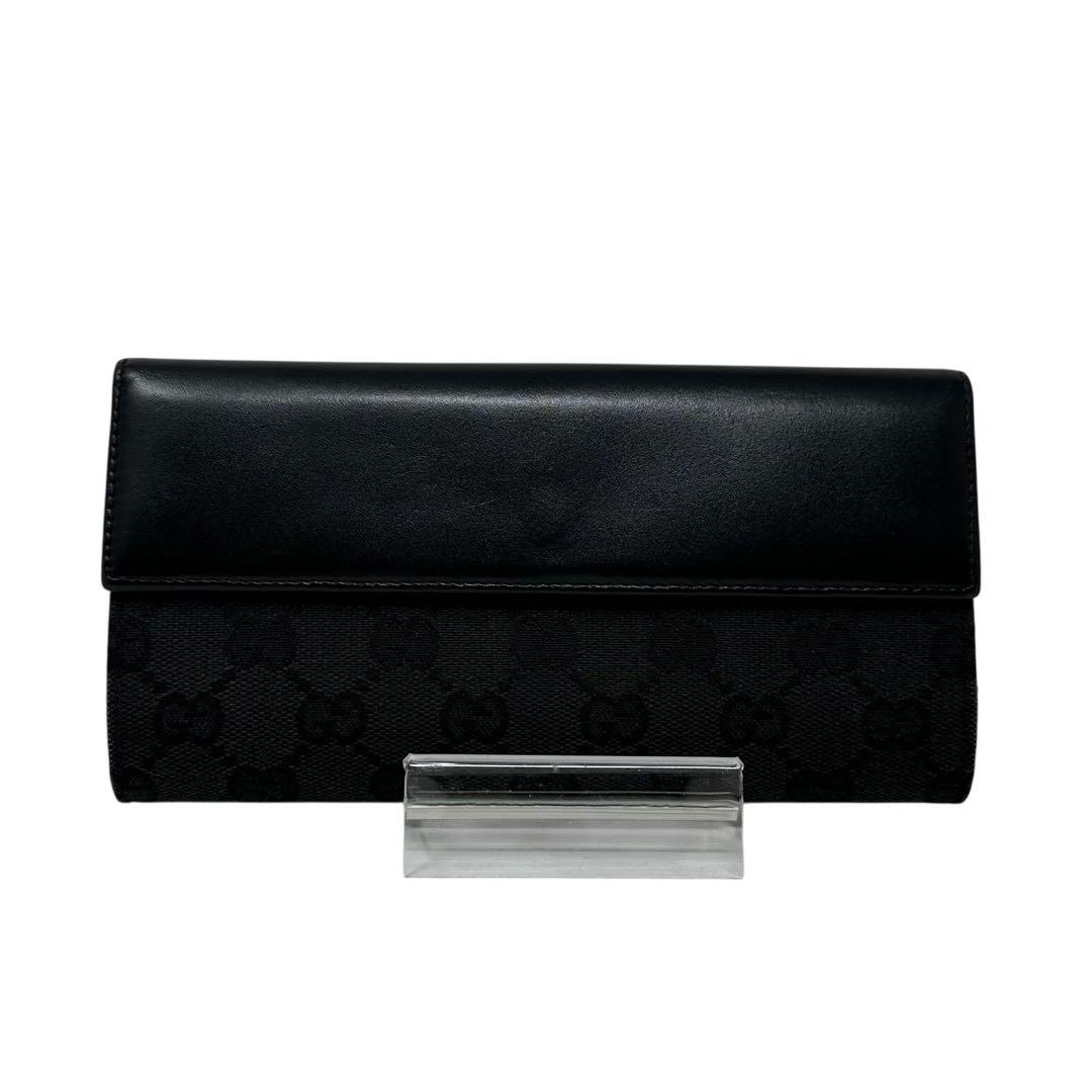 【美品】 GUCCI グッチ GG ジャッキー 長財布 箱付き