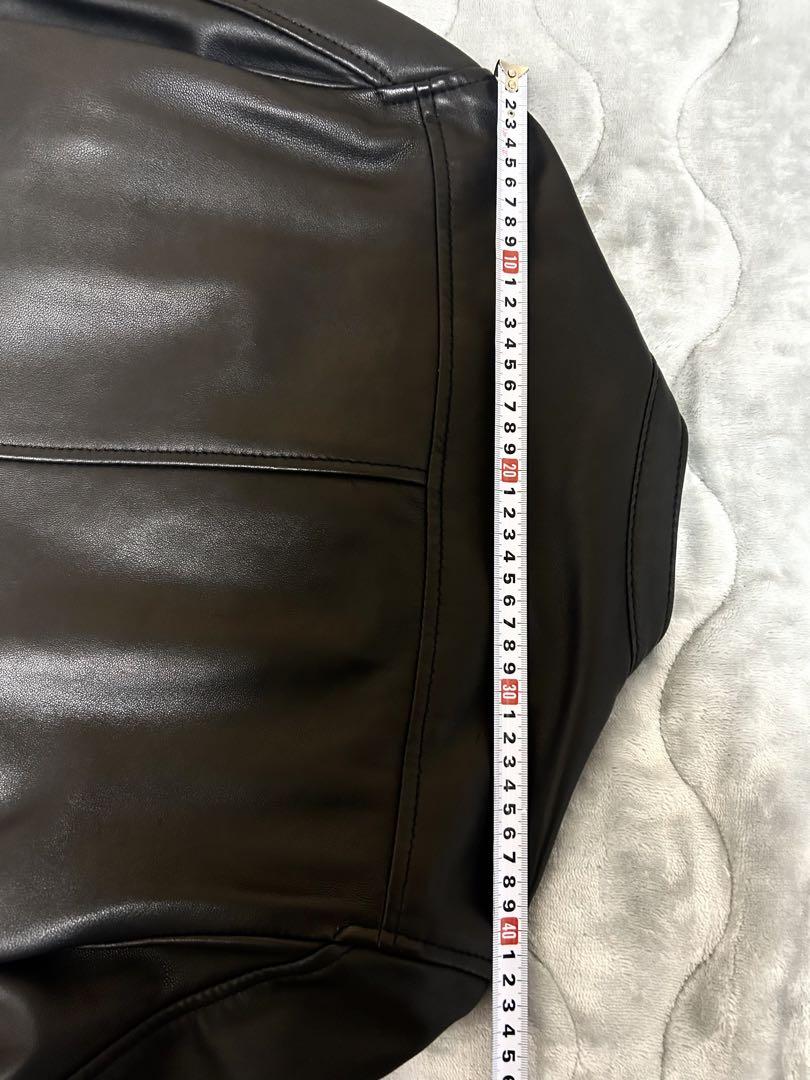 【美品】UNITED TOKYOシングルライダース ラムレザー