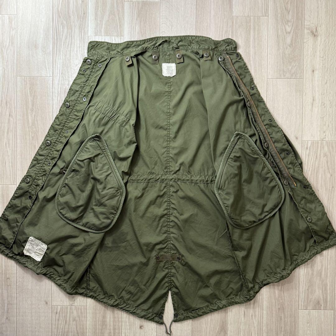 希少XS！米軍実物 70s M65 フィッシュテールパーカー シェル