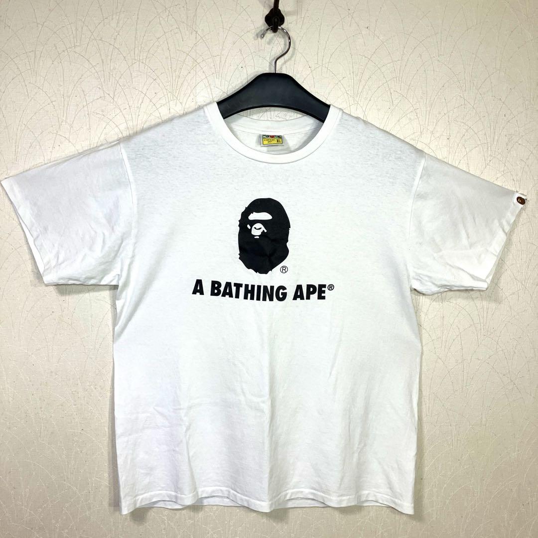90s A BATHING APE エイプ XL シングルステッチ Tシャツ - メルカリ