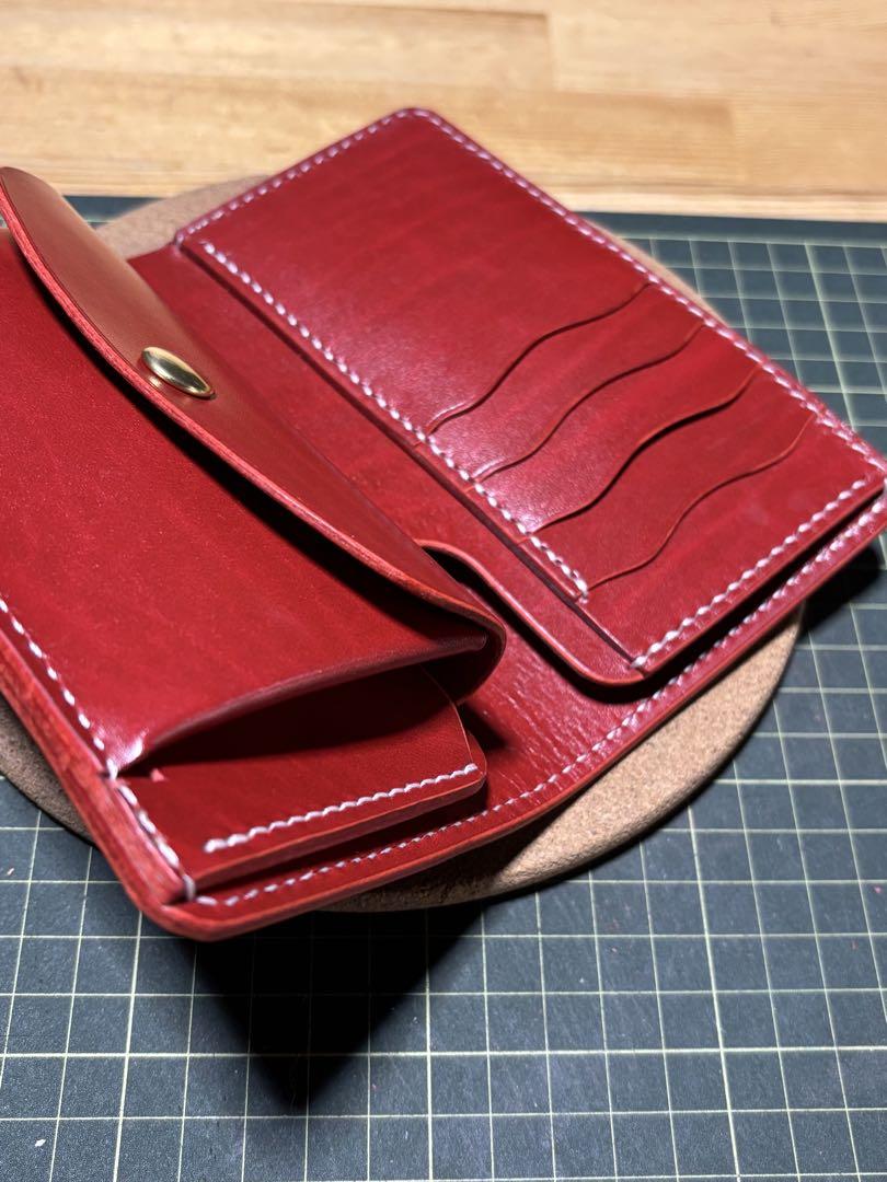 【再入荷！】 ミドルウォレット ベルギー産 ルガト ハンドメイド 財布・ケース・小物入れ