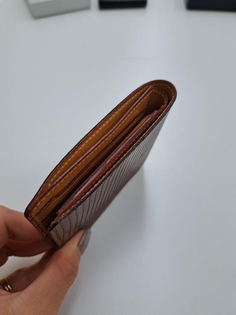 GANZO 二つ折り財布 ブラウン