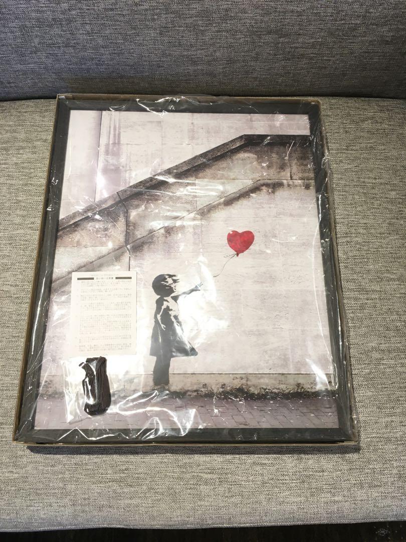 バンクシーアート　w43×h53cm 価格ご相談ください❗️