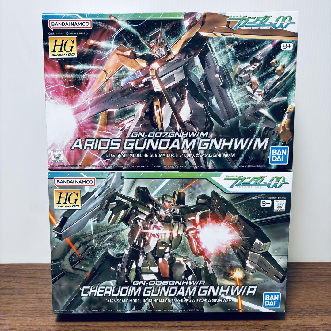 HG 1/144 ケルディムガンダムGNHW/R アリオスガンダム GNHW/M HG 1/144 ケルディムガンダムGNHW/R アリオスガンダム GNHW/M