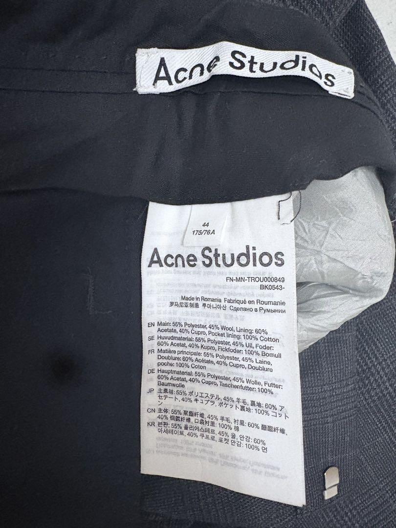 acne studios ワイドパンツ グレー サイズ44 スラックス