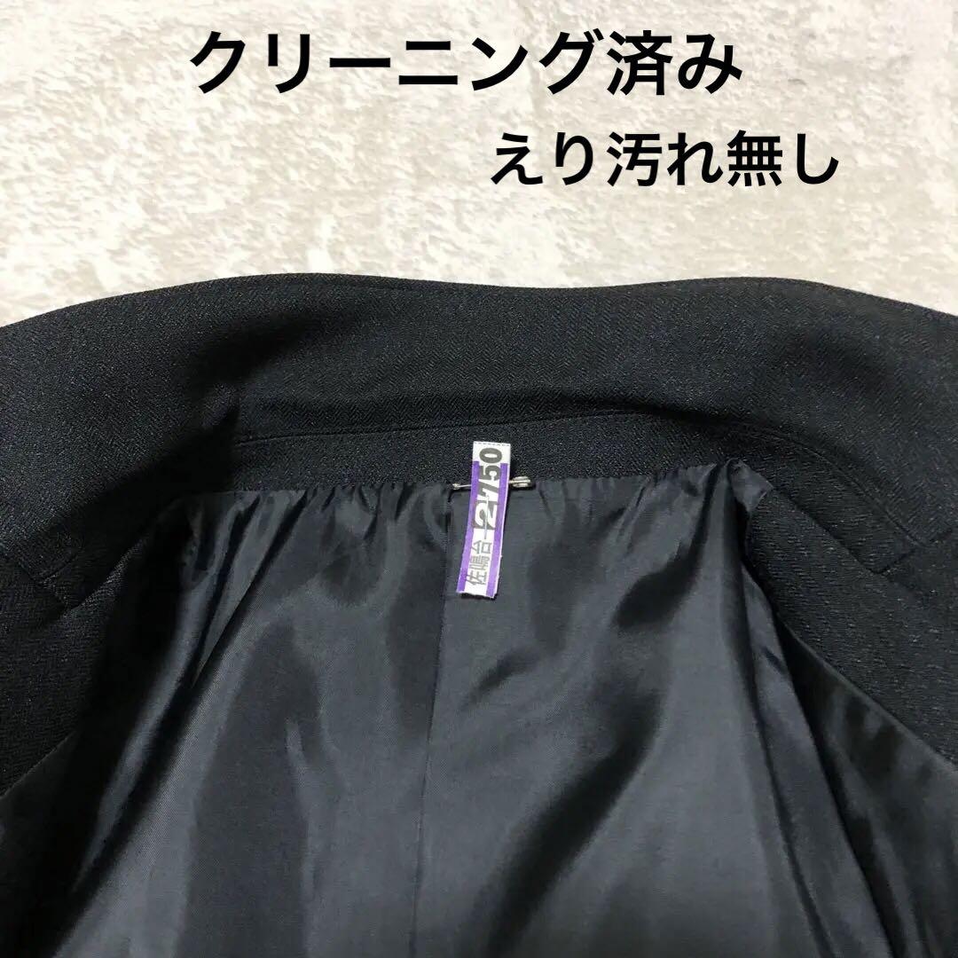 【新品級】冠婚葬祭 セレモニー  男の子スーツ 5点セット ブラック 165A