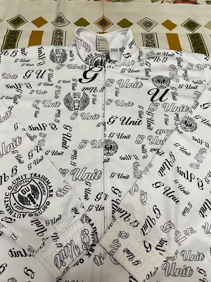 G Unit◼️ヒップホップ・ビンテージ・ストリート・ジャケット◼️総柄
