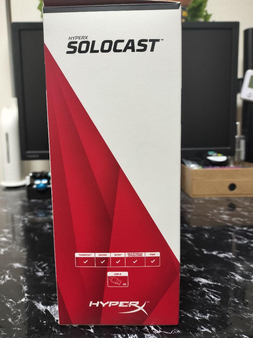HyperX SoloCast - USBマイク（ブラック）