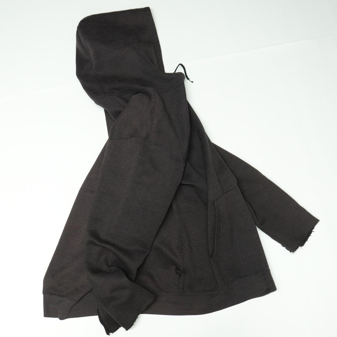 CARHARTT スウェットジップパーカー XL ブラウン カットオフ フェード