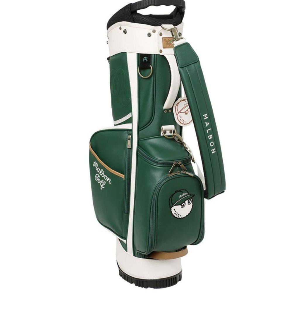 即日発送 マルボンゴルフ キャディバッグ malbon golf バック