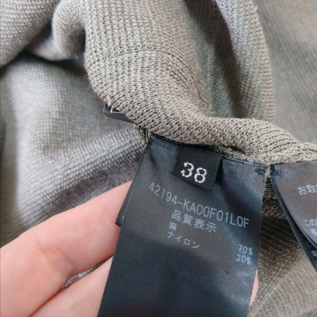 21年 FOXEY フォクシー Knit Dress Kaylee リネン ロゴ - メルカリ