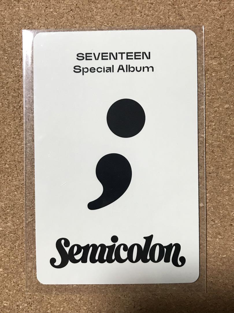 SEVENTEEN Semicolon ミンギュ トレカ 5枚セット - メルカリ