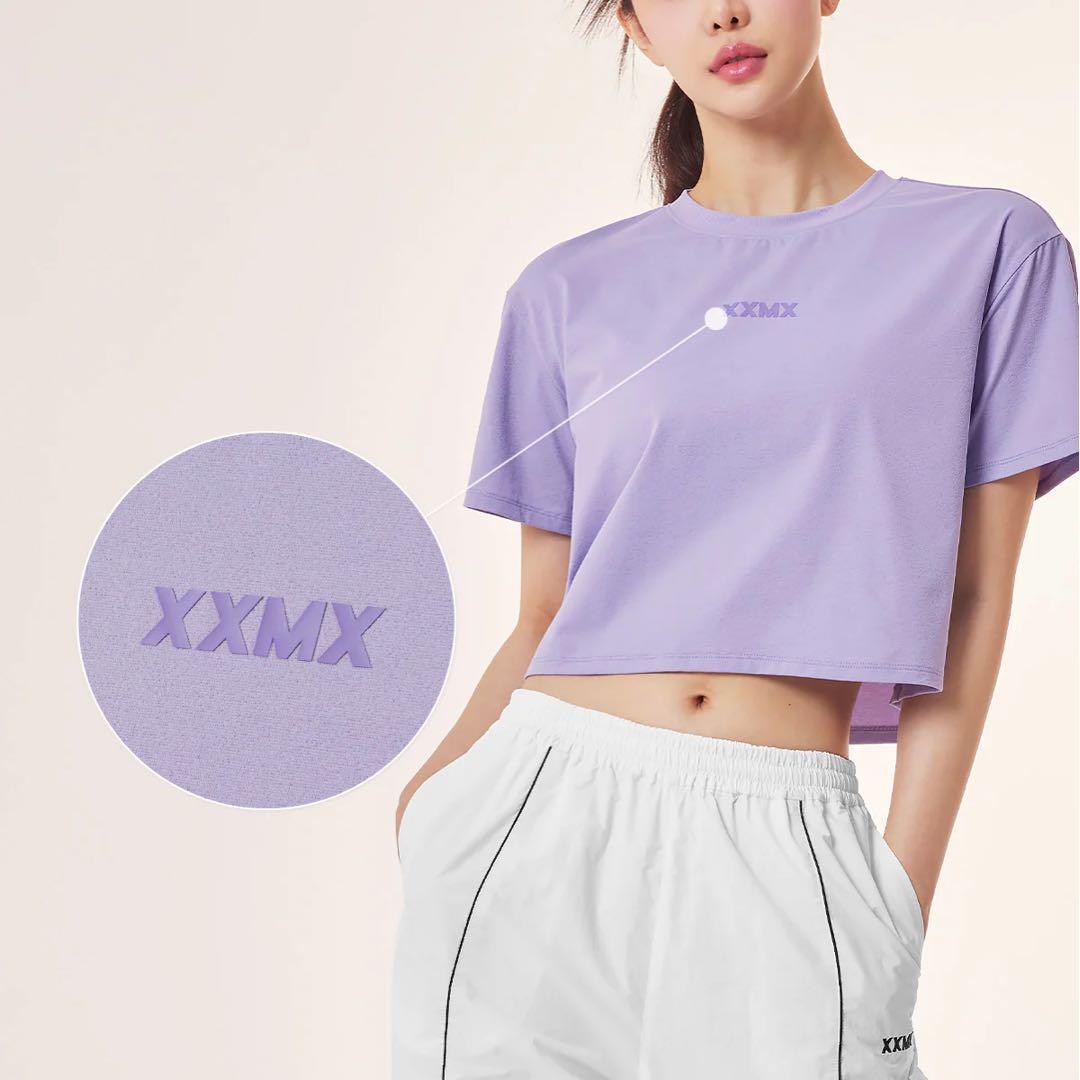 XEXYMIX  ゼクシィミックス エコデックス クロップド丈 半袖 2枚セット