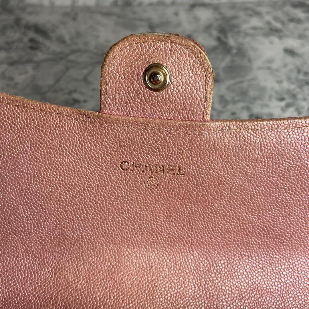✨CHANEL✨　シャネル　長財布　キャビアスキン