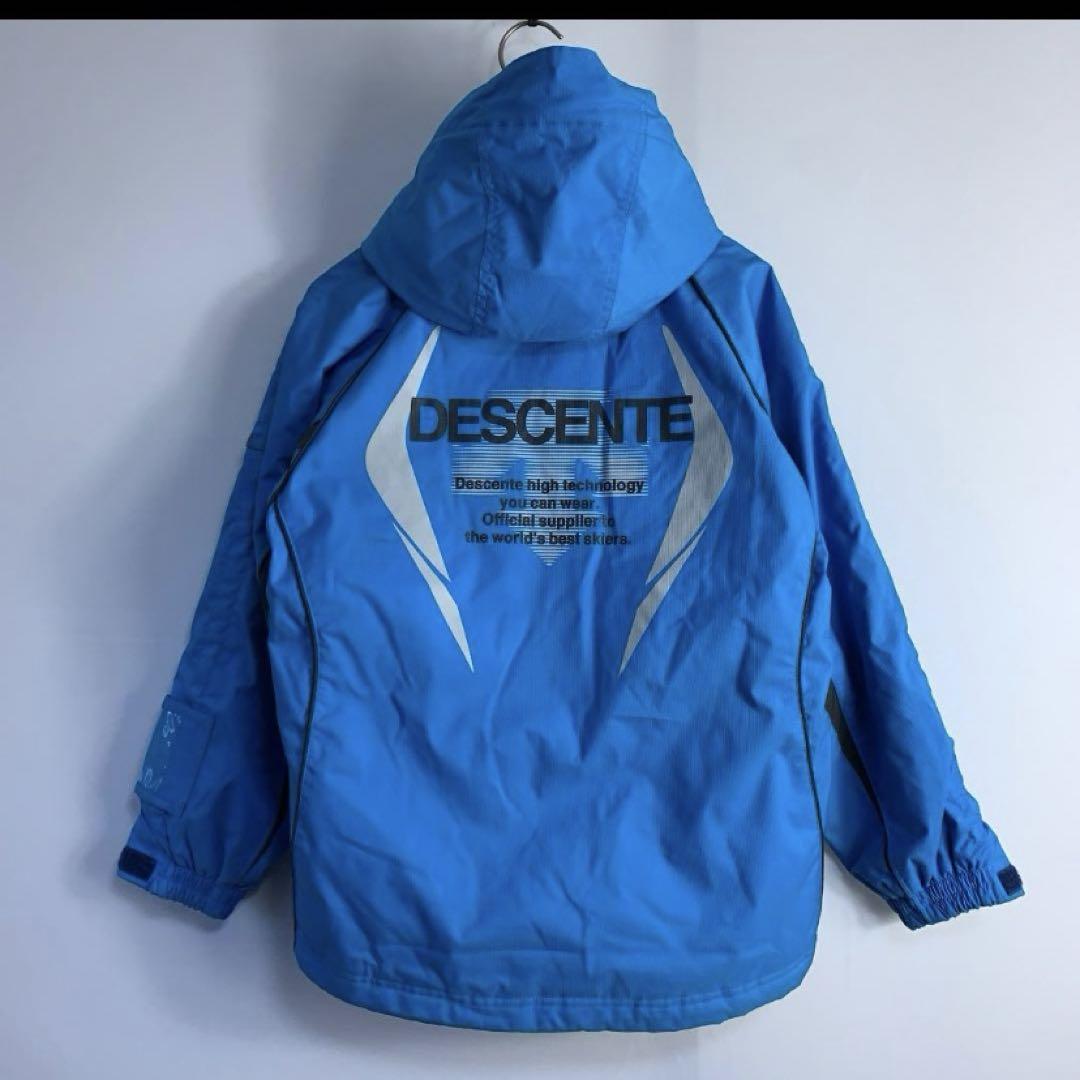 DESCENTE デサント スキーウェア 150cm 上下セット 男の子 水色