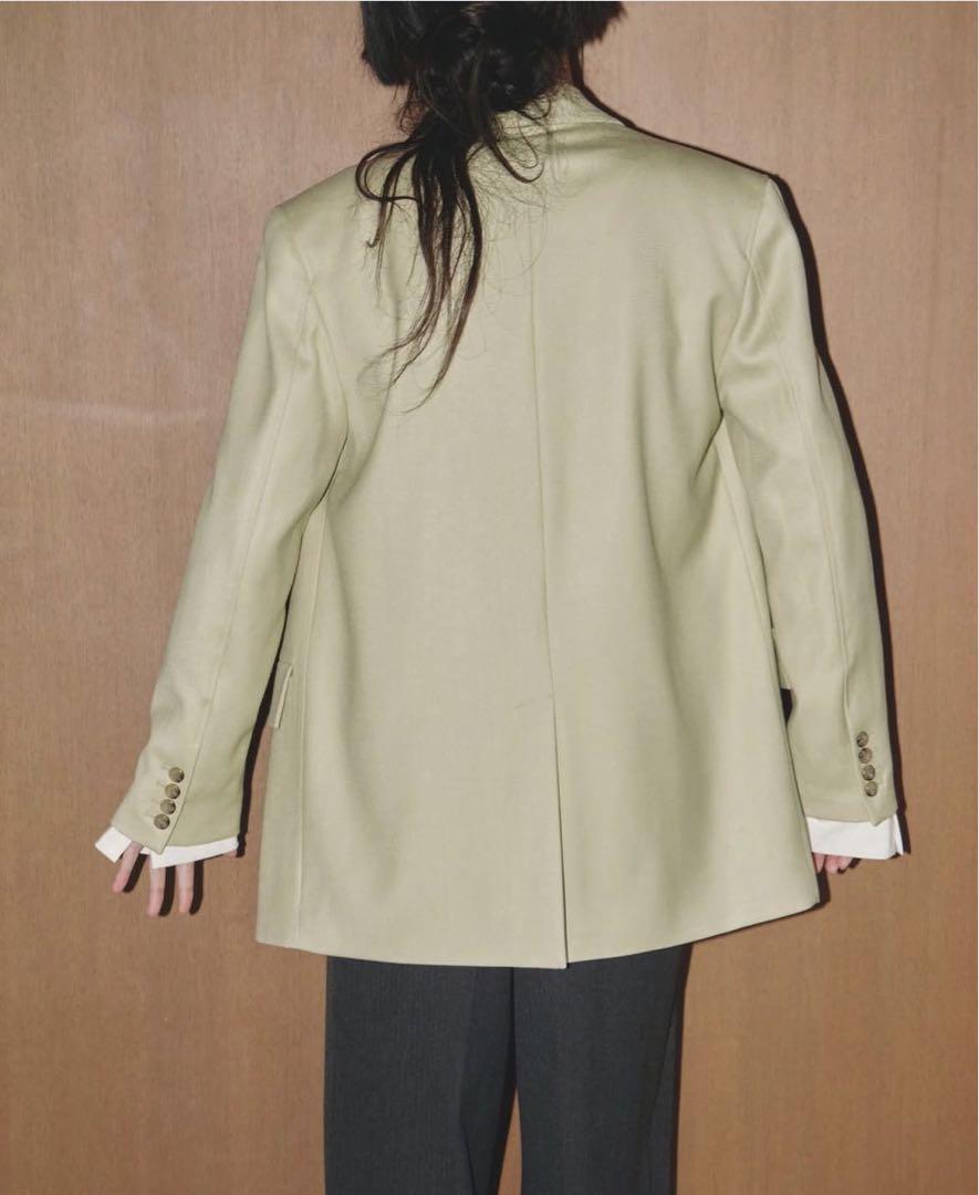ずっと気になってた Jacket Over Wool TODAYFUL light 36 green ジャケット・アウター