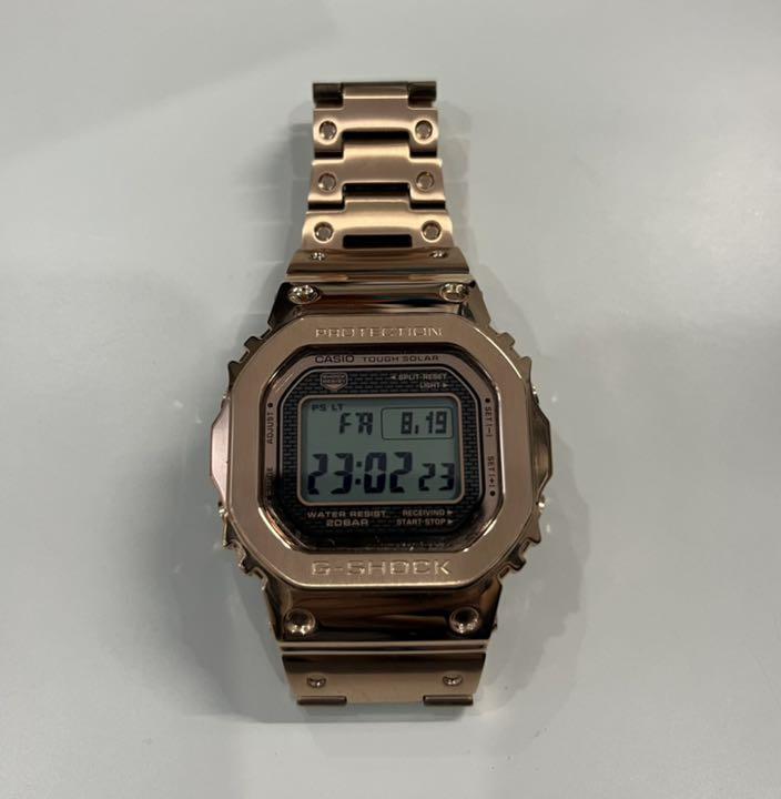 カシオ G-SHOCK GMW-B5000GD-4JF ピンクゴールド