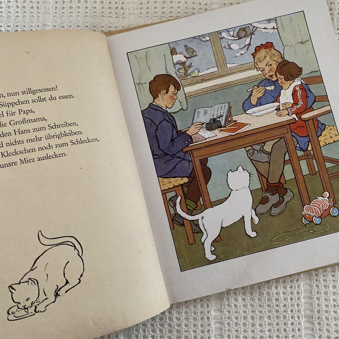 【希少】1926年　Gertrude Caspari ドイツの絵本　洋書　古書 人気アイテム ドイツの絵本 Caspari Gertrude 希少】1926年 洋書