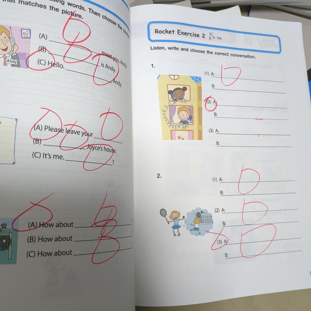 Lepton　レプトン　英語教材　DOG１〜ROCKET３　全冊CDつき
