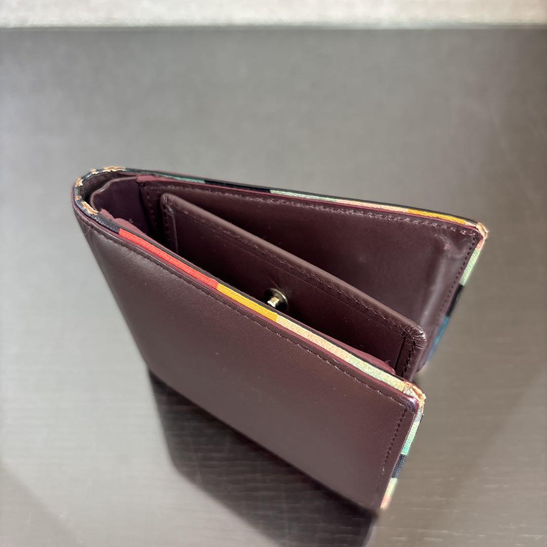 Paul Smith ポールスミス　財布　メンズ　ブランド　二つ折り財布 茶色