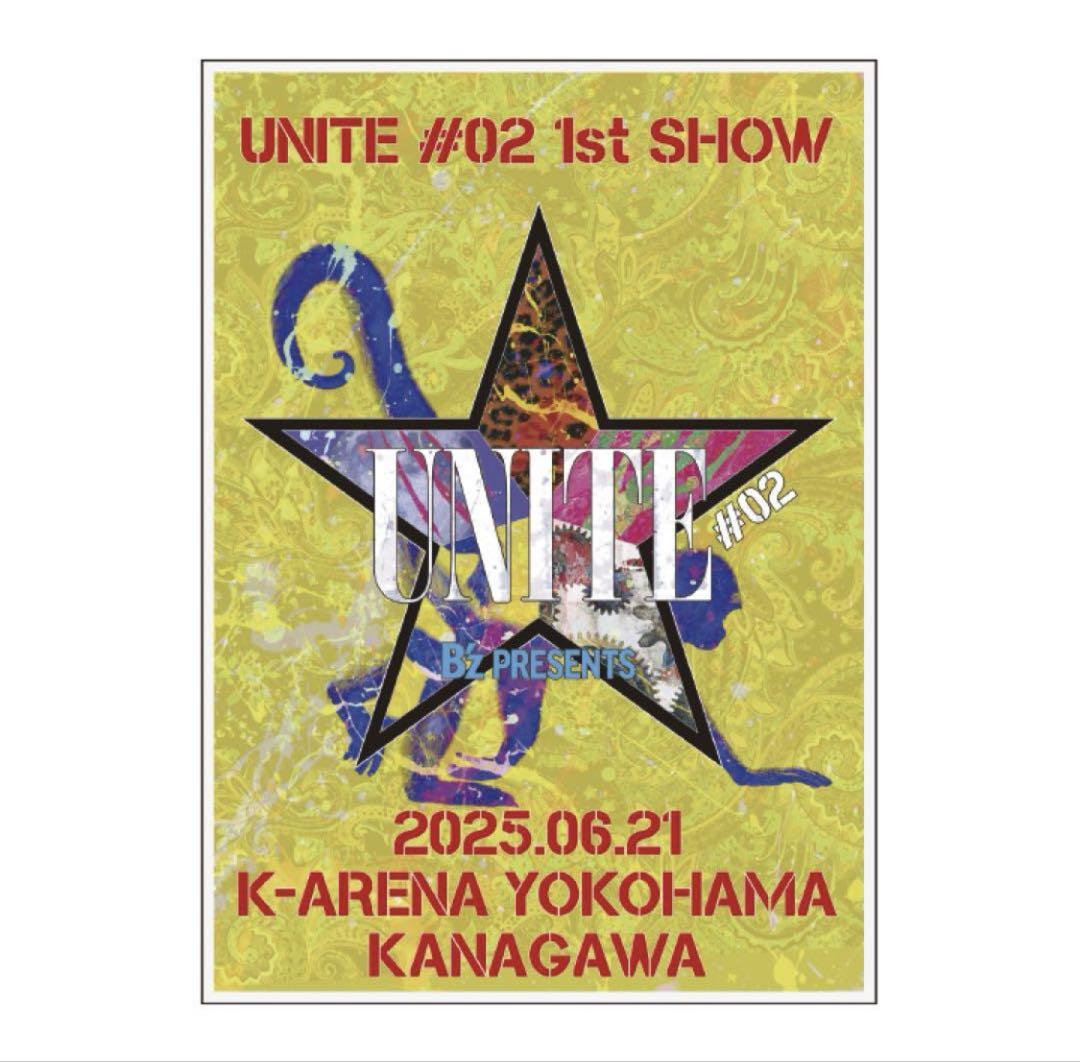 B’z presents UNITE #02アクリルメモリアルプレート 0621