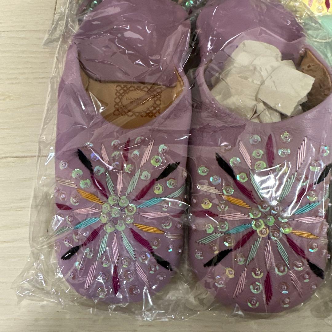 花火刺繍 6足セット